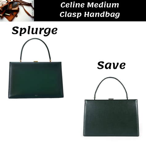 clasp bag celine|celine clasp bag dupe.